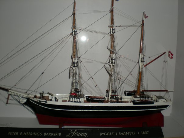 Model czarnego Svanen odnaleziony w muzeum